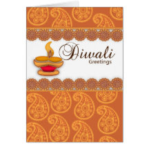Tarjeta de Diwali, Diwali feliz