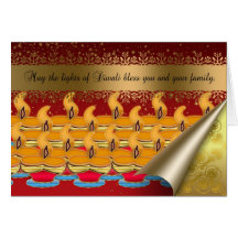 Tarjeta de Diwali, Diwali feliz
