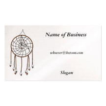 Tarjeta de Dreamcatcher del negocio Tarjeta Personal