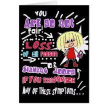 Tarjeta de felicitación adolescente del suavizador