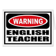 Tarjeta de felicitación amonestadora del PROFESOR 
