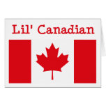 Tarjeta de felicitación canadiense de Lil