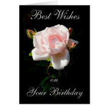 TARJETA DE FELICITACIÓN COLOR DE ROSA ROSADA