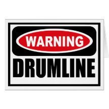 Tarjeta de felicitación de cuidado de DRUMLINE