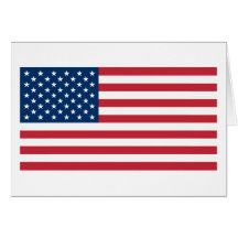 Tarjeta de felicitación de Estados Unidos