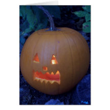 Tarjeta de felicitación de Halloween