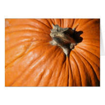 tarjeta de felicitación de la calabaza