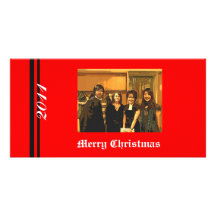 tarjeta de felicitación de la foto tarjetas fotográficas 