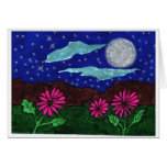 Tarjeta de felicitación de la Luna Llena
