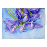"Tarjeta de felicitación de la pintura del florero