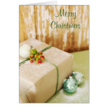 Tarjeta de felicitación de las Felices Navidad