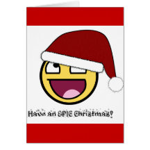Tarjeta de felicitación de las Felices Navidad