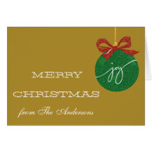 Tarjeta de felicitación de las Felices Navidad del