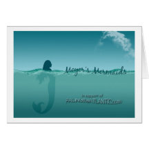 Tarjeta de felicitación de las sirenas de Moyer