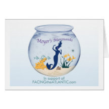Tarjeta de felicitación de las sirenas de Moyer