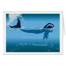 Tarjeta de felicitación de las sirenas de Moyer