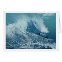 Tarjeta de felicitación de las sirenas de Moyer