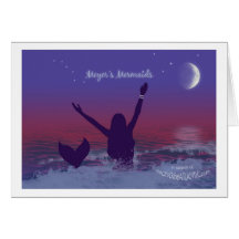 Tarjeta de felicitación de las sirenas de Moyer