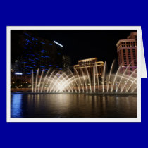 Tarjeta de felicitación de Las Vegas tarjetas