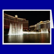 Tarjeta de felicitación de Las Vegas tarjetas