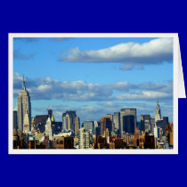Tarjeta de felicitación de New York City tarjetas