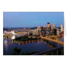 Tarjeta de felicitación de Pittsburgh, Pennsylvani
