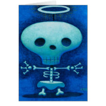 Tarjeta de felicitación de Skully