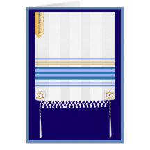 Tarjeta de felicitación de "Tallit"