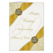 Tarjeta de felicitación del aniversario de boda de