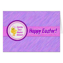 Tarjeta de felicitación del capo de Pascua