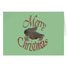 Tarjeta de felicitación del cocodrilo del navidad