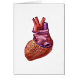 Tarjeta de felicitación del corazón