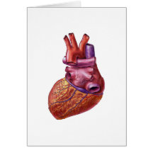 Tarjeta de felicitación del corazón