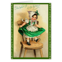 Tarjeta de felicitación del día de St Patrick del 