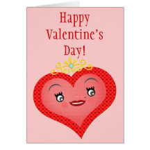 Tarjeta de felicitación del el día de San Valentín