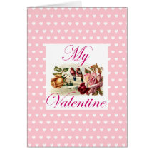 Tarjeta de felicitación del el día de San Valentín