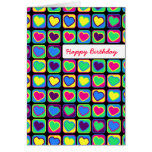 Tarjeta de felicitación del feliz cumpleaños de lo tarjetas