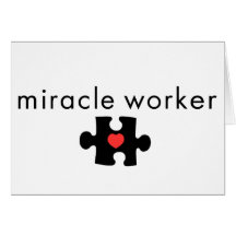 Tarjeta de felicitación del hacedor de milagros - 