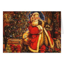 Tarjeta de felicitación del navidad del padre