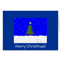 ¡Tarjeta de felicitación del navidad - Felices Nav