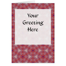 Tarjeta de felicitación del plasma del Quark-Gluon