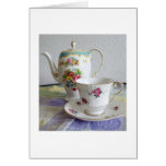 tarjeta de felicitación del teatime