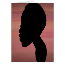 Tarjeta de felicitación del TWA (afro minúsculo)
