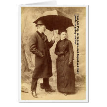 Tarjeta de felicitación del Victorian