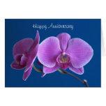 Tarjeta de felicitación feliz del aniversario de b