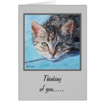 Tarjeta de felicitación gris de la bella arte del 