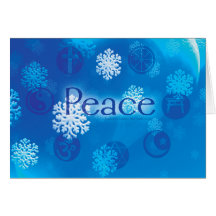 Tarjeta de felicitación - paz