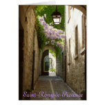 TARJETA de FELICITACIÓN - santo Rémy-de-Provence F