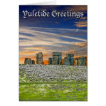 Tarjeta de felicitaciones de Yuletide