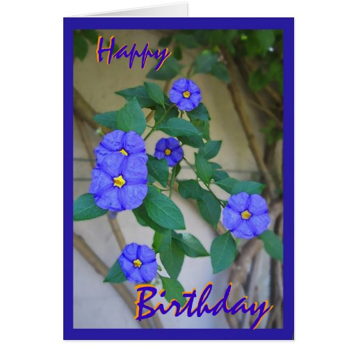 Tarjeta de felicitaciones del cumpleaños